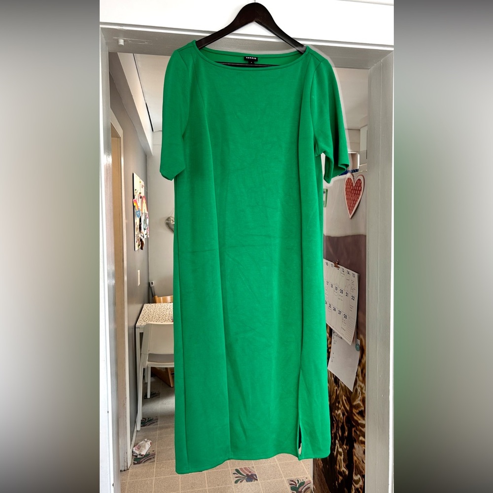 Torrid 1x Green wiggle Dress